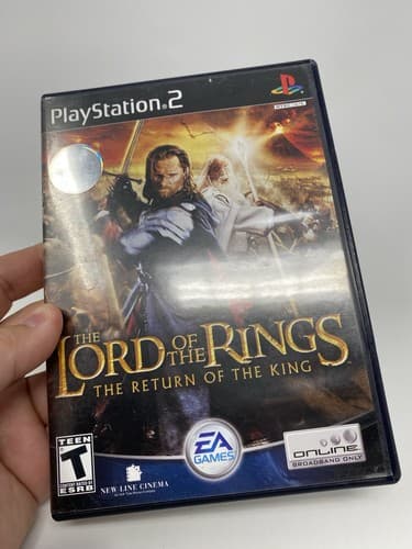 Lord of the Rings The Return of the King (Sony PlayStation 2, 2003) Complete CIB — photo 3