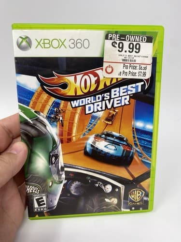 XBOX-Xbox 360 - Hot Wheels World's Best Driver Microsoft Xbox 360