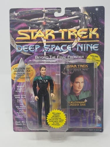 Star Trek Deep Space Nine Lieutenant Jadzia Dax Figure Playmates 1993 SIGNED