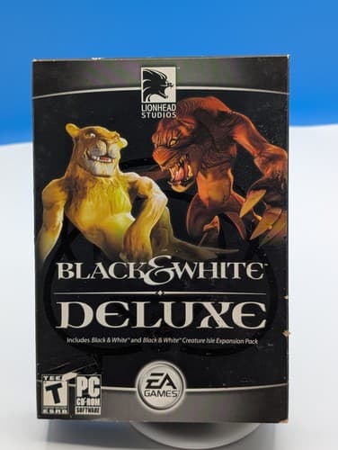 Black & White Deluxe Edition PC Lionhead Brand New Sealed