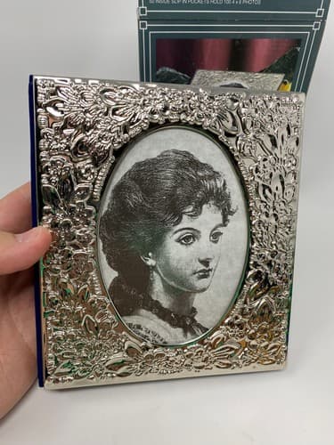 International Silver Company Photo Album Books Holds 100 4x6 Photos New In Box — photo 7