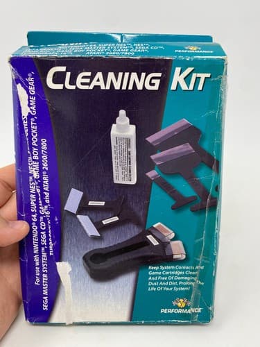 PerformanceCleaning Kit NES Nintendo Entertainment System Open Box