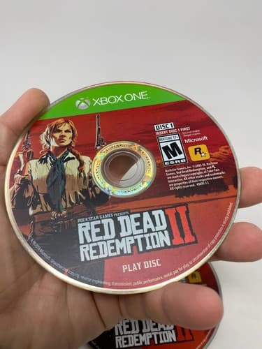 Red Dead Redemption 2 (Xbox One, 2018) Discs Only Tested Working — photo 4
