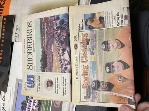 Cal Ripken Last Game & Baltimore Orioles Shorebirds Baseball Magazine Programs — photo 3