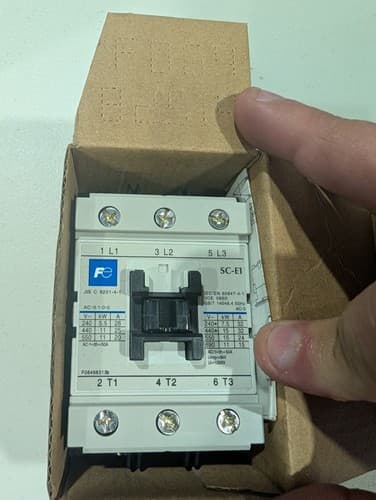 FUJI Electric SC-E1 Coil 24V AC24VZADC-CF Brand New In Box  — photo 3