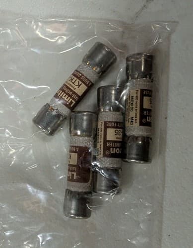 Lot Of 4 Bussmann Limitron KTK-35 Fuses No Box New — photo 5