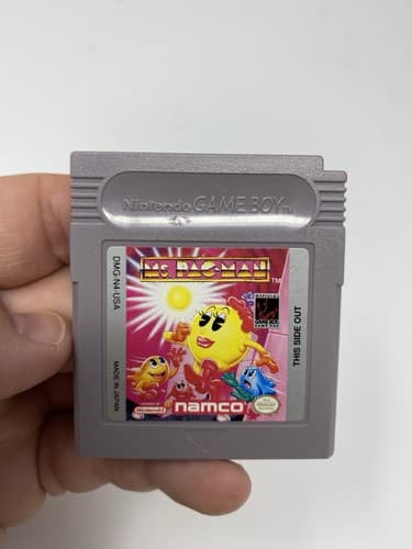 Ms. Pac-Man Nintendo Gameboy Authentic Cart Only Tested Authentic