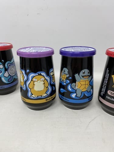 Vintage 1999 Welch's Nintendo Pokemon Unopened Jelly Jar Lot Complete Set of 9 — photo 4
