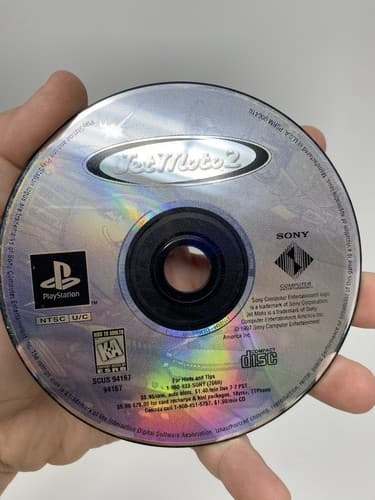 Sony Playstation Jet Moto Lot 1 2 & Cool Boarders 4 PS1 Game Lot Of 3 — photo 8