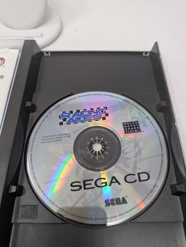 Racing Aces - Sega CD - CIB Complete, Tested W/ Reg Card — photo 5