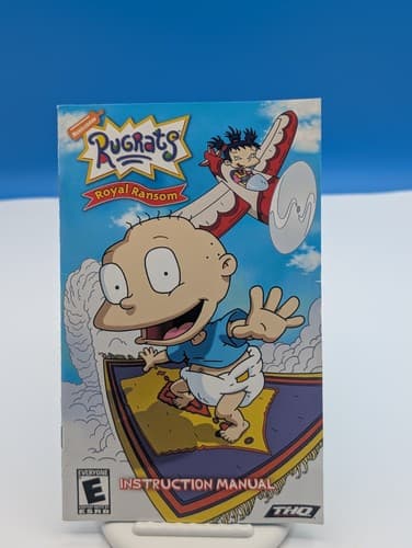 Rugrats: Royal Ransom (Sony PlayStation 2, 2002) PS2 Complete w/ Manual Tested — photo 4
