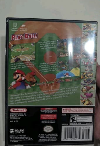 Mario Superstar Baseball (Nintendo GameCube, 2005) SEALED NEW — photo 5