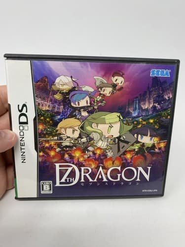 7th Dragon Nintendo DS NDS Japanese ver Tested Video Game Software