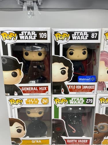 Funko Pop Star Wars Lot of 12 Boxed Figures Darth Vader Kylo Ren Exclusives — photo 2