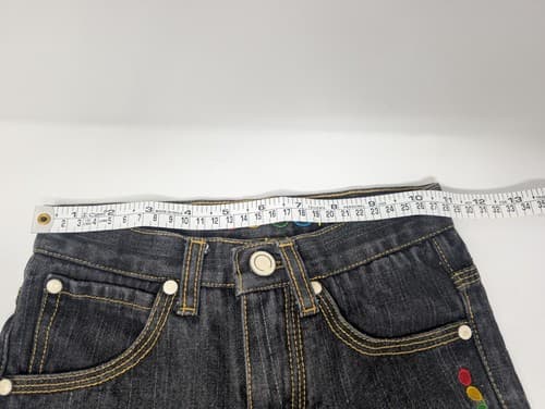 Coogi Kids Size 4 Black Stone Washed Jean Shorts Boys  — photo 7