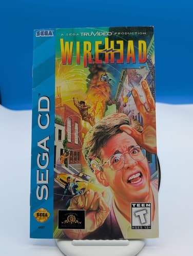 Wirehead (Sega CD, 1995) Disc & Manual - Tested & Working