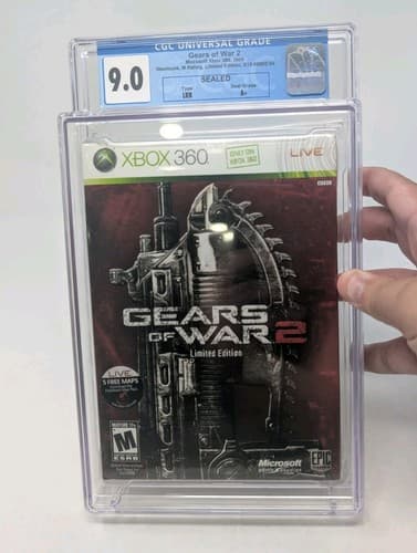 Gears of War 2 Do Not Sell Before DNSB Early Print Xbox 360 Sealed CGC 9.0 A+