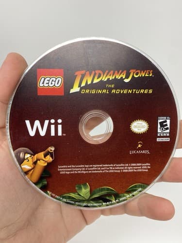 LEGO Indiana Jones: The Original Adventures (Nintendo Wii, 2008) TESTED 