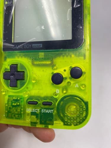 Nintendo Game Boy Pocket Extreme Green Translucent Console MGB-001 Tested — photo 6