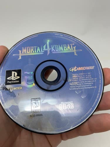 Mortal Kombat 4 PS1 Sony PlayStation 1, 1998 Disc Only – Tested — photo 3