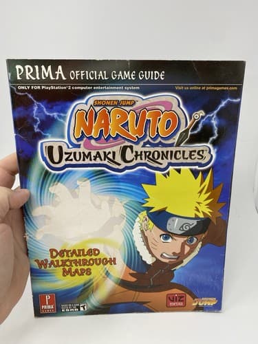 Naruto Uzumaki Chronicles 1 Prima Official Game Strategy Guide Book