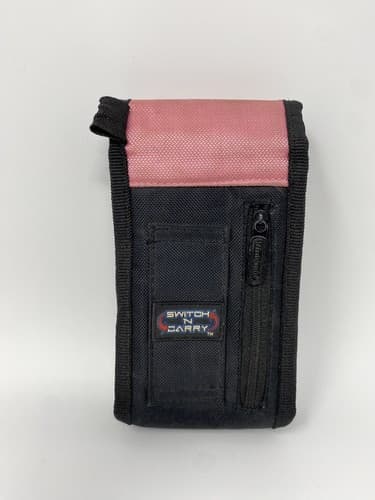 Nintendo DS Switch N' Carry Case Travel Bag Pouch Black and Pink Soft Case — photo 6
