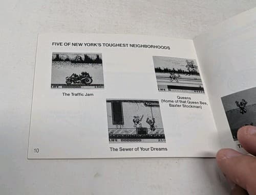 Gameboy Teenage Mutant Ninja Turtles Fall Of The Foot Clan Instruction Manual — photo 4