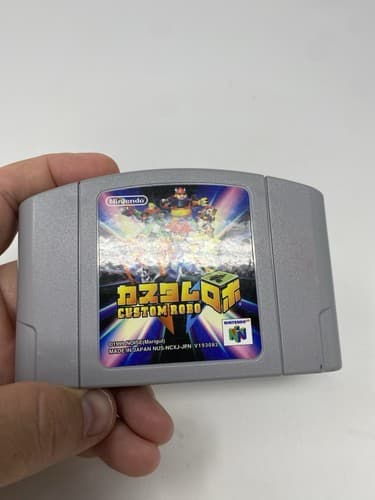 Custom Robo (Nintendo 64 N64, 1999) JP Cartridge Only Region Locked US Seller — photo 3