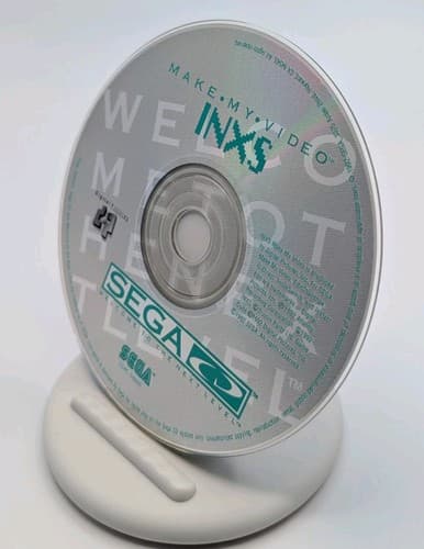 INXS: Make My Video (Sega CD, 1993) Game Disc And Manual - Tested & Working — photo 5