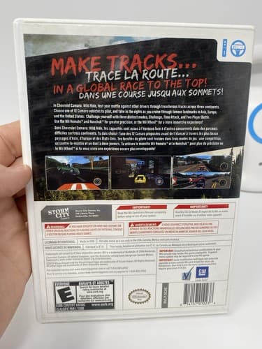 Chevrolet Camaro: Wild Ride Nintendo Wii Complete Tested Working  w/ Wheel — photo 3