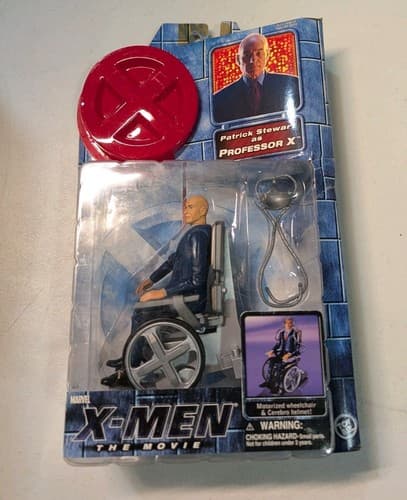 X-MEN THE MOVIE PROFESSOR X Variant Black Suit TOYBIZ 2000