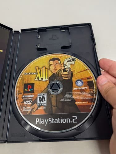 Thirteen XIII PS2 Sony PlayStation 2 Black Label CIB Complete w/ Manual PS2 — photo 4