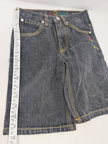 Coogi Kids Size 4 Black Stone Washed Jean Shorts Boys  — photo 5