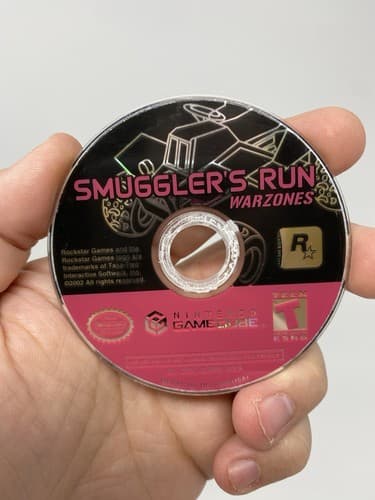 Smuggler's Run Warzones (Nintendo GameCube) Cleaned & Not Working For Repair