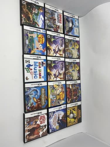 Nintendo DS Game Case Only Lot of 25 Rayman Spyro Christmas Carol Up Plants Kung — photo 3