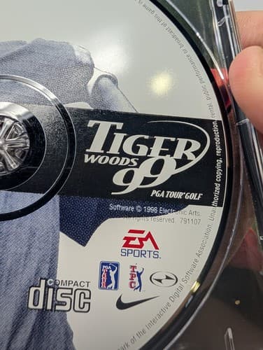 *RECALLED* Tiger Woods 99 Golf, South Park edition, 1st print (Playstation, PS1) — photo 6