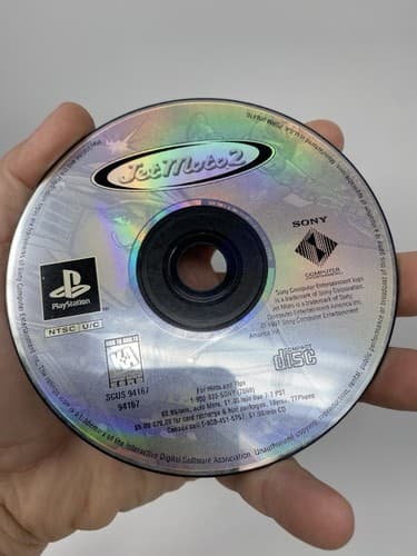 Sony Playstation Jet Moto Lot 1 2 & Cool Boarders 4 PS1 Game Lot Of 3 — photo 9
