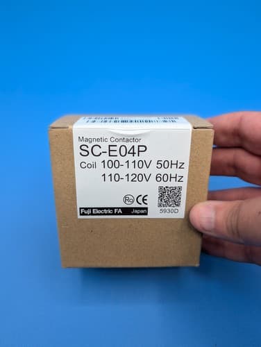 Fuji Electric SC-E04P Coil 100-110V 50Hz / 110-120V 60Hz New In Box
