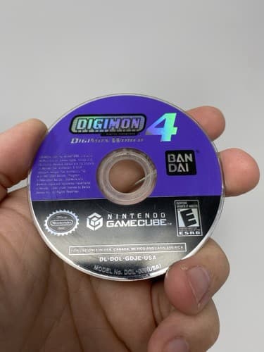Digimon World 4 (Nintendo GameCube, 2005) Disc Only For Parts Not Working — photo 3