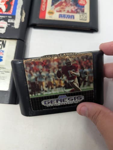 Lot Of 5 Sega Genesis Football Games - Tecmo, NFL — photo 6