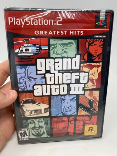 Grand Theft Auto III GTA 3 Sony PlayStation 2 PS2 Greatest Hits NEW Factory Seal