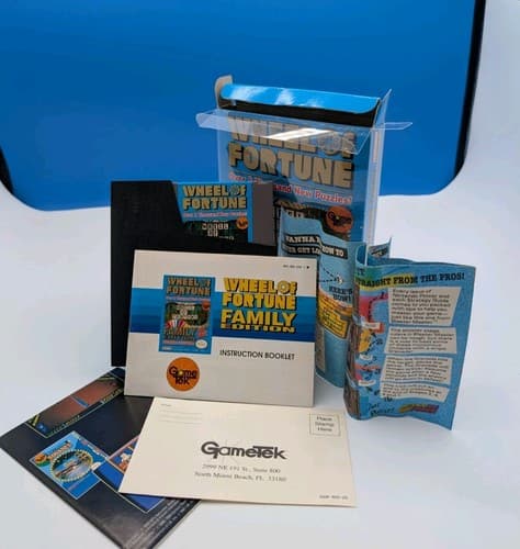 Wheel of Fortune Family Edition Nintendo NES *CIB Complete, Tested — photo 4