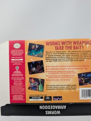 Worms Armageddon Promo Store Display Box, Very Rare, Unused — photo 7