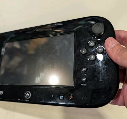Nintendo Wii U GamePad WUP-010(USA) Black Tablet Only TESTED! WORKS! — photo 4