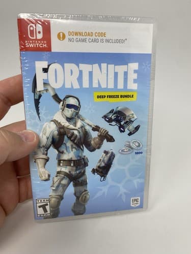 Fortnite: Deep Freeze Bundle Nintendo Switch Brand NEW SEALED 2018