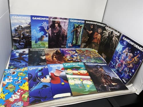 Mixed Lot/Set of 17 Game Informer Magazines Mega Man God Of War Final Fantasy