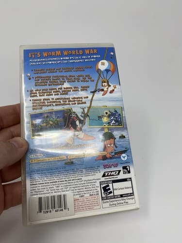 Worms 2 Open Warfare - Playstation Portable PSP, Complete In Box CIB — photo 9