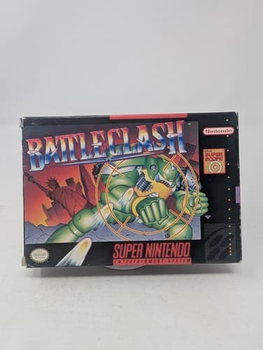 Battle Clash (Super Nintendo Entertainment System, 1992) - CIB, TESTED