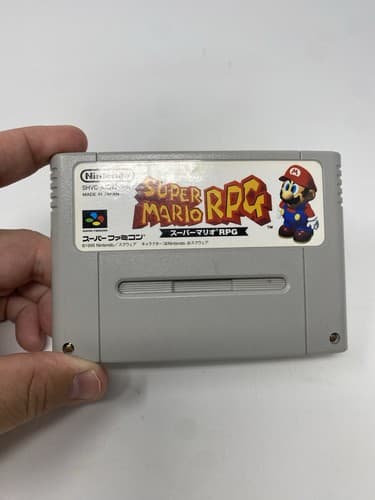 Super Mario RPG SFC Nintendo Super Famicom SNES Japan Import US Seller Loose — photo 3