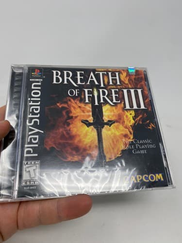 Breath of Fire III 3 Sony PlayStation PS1 Sealed Black Label NTSC-U/C Capcom — photo 6